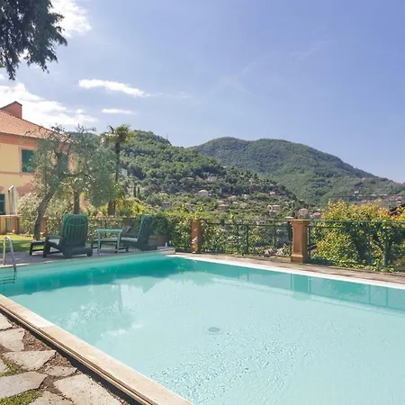 Aurora Relax Con Vista Mare E Piscina Villa Camogli